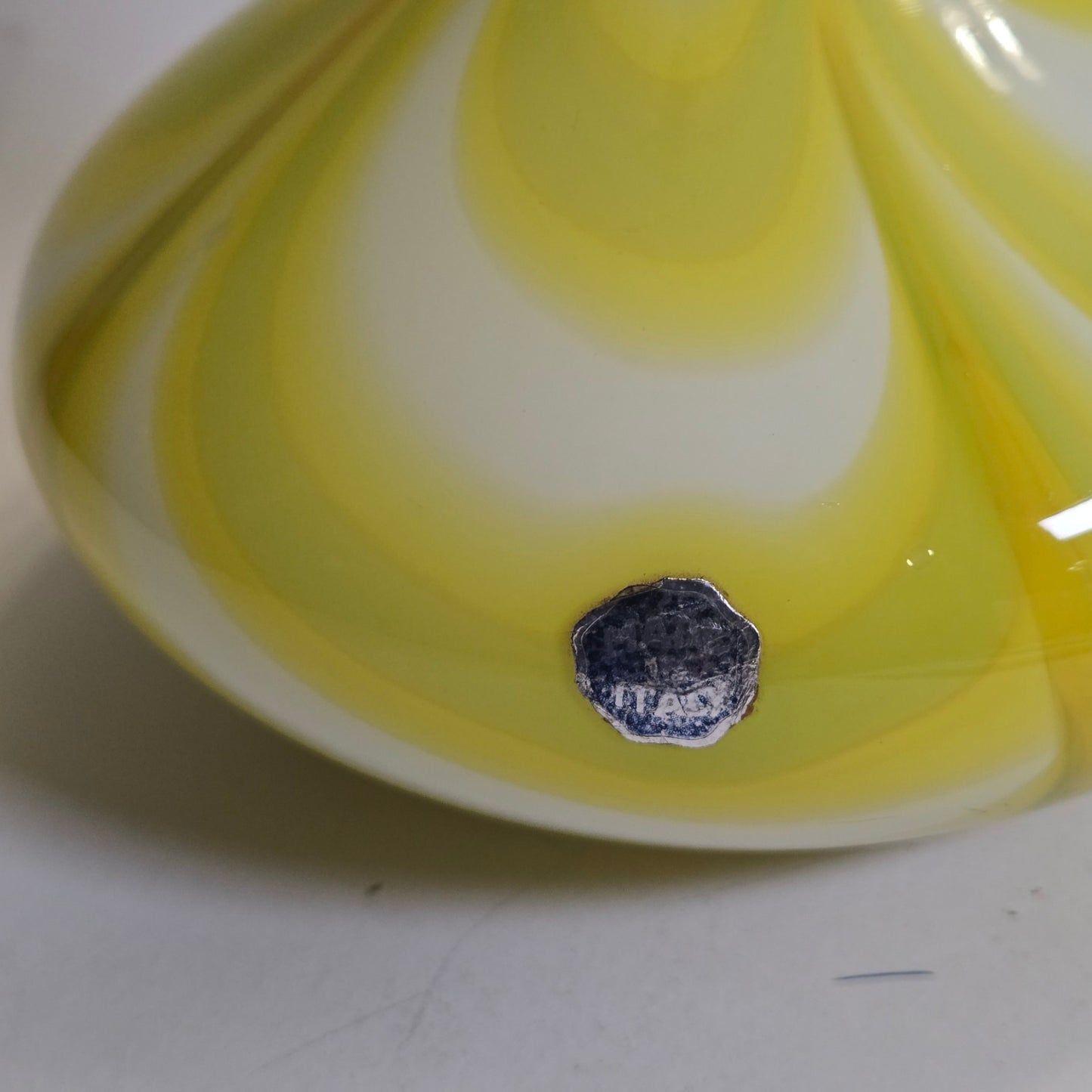 Empoli Opaline Glass Vase/Jug Neck Style - Multi