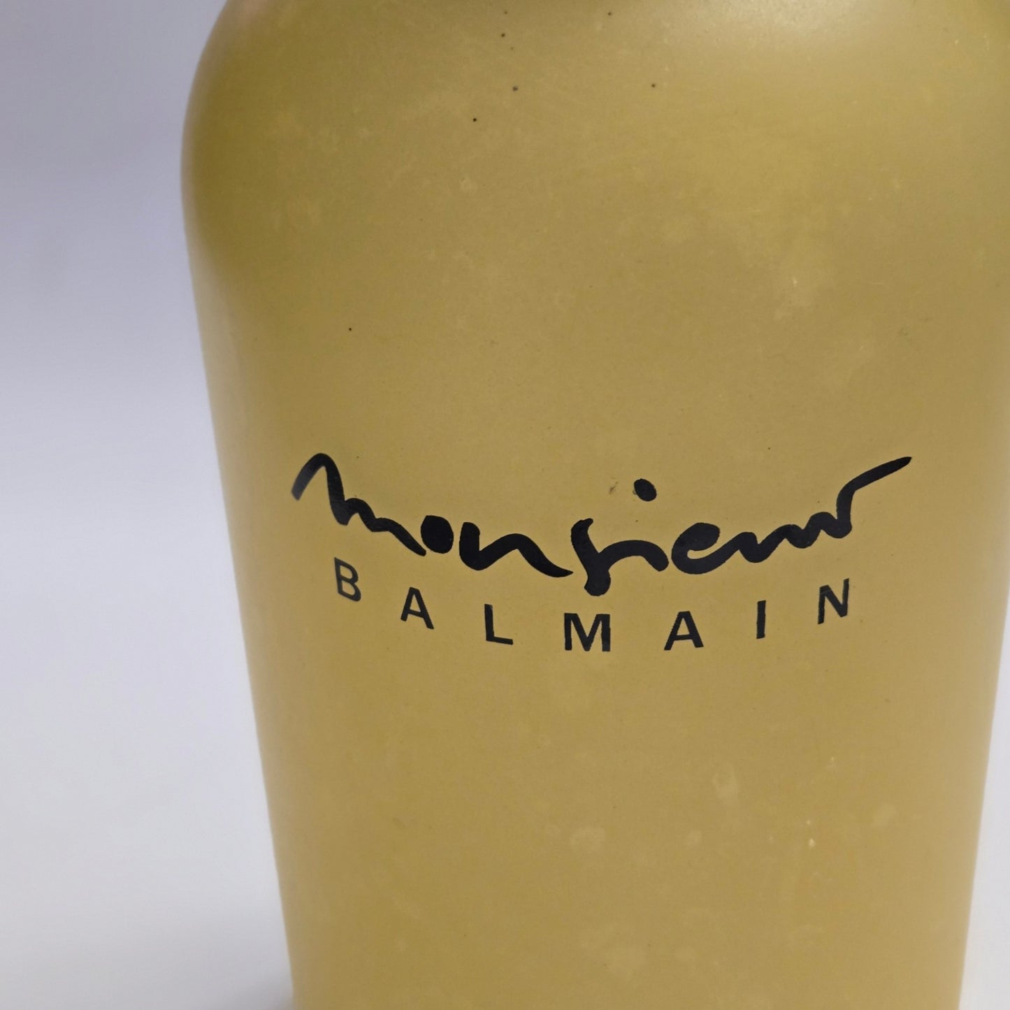 Pierre Balmain Large Empty Display Perfume Bottle - Yellow