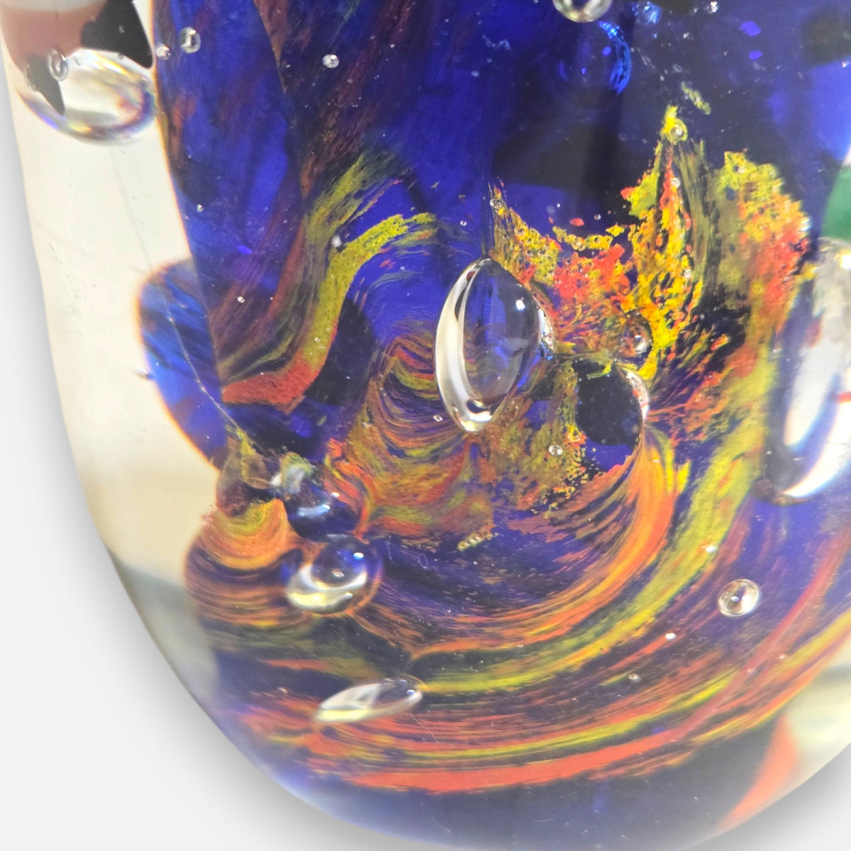 Murano Glass Rounded Aquarium - Multi