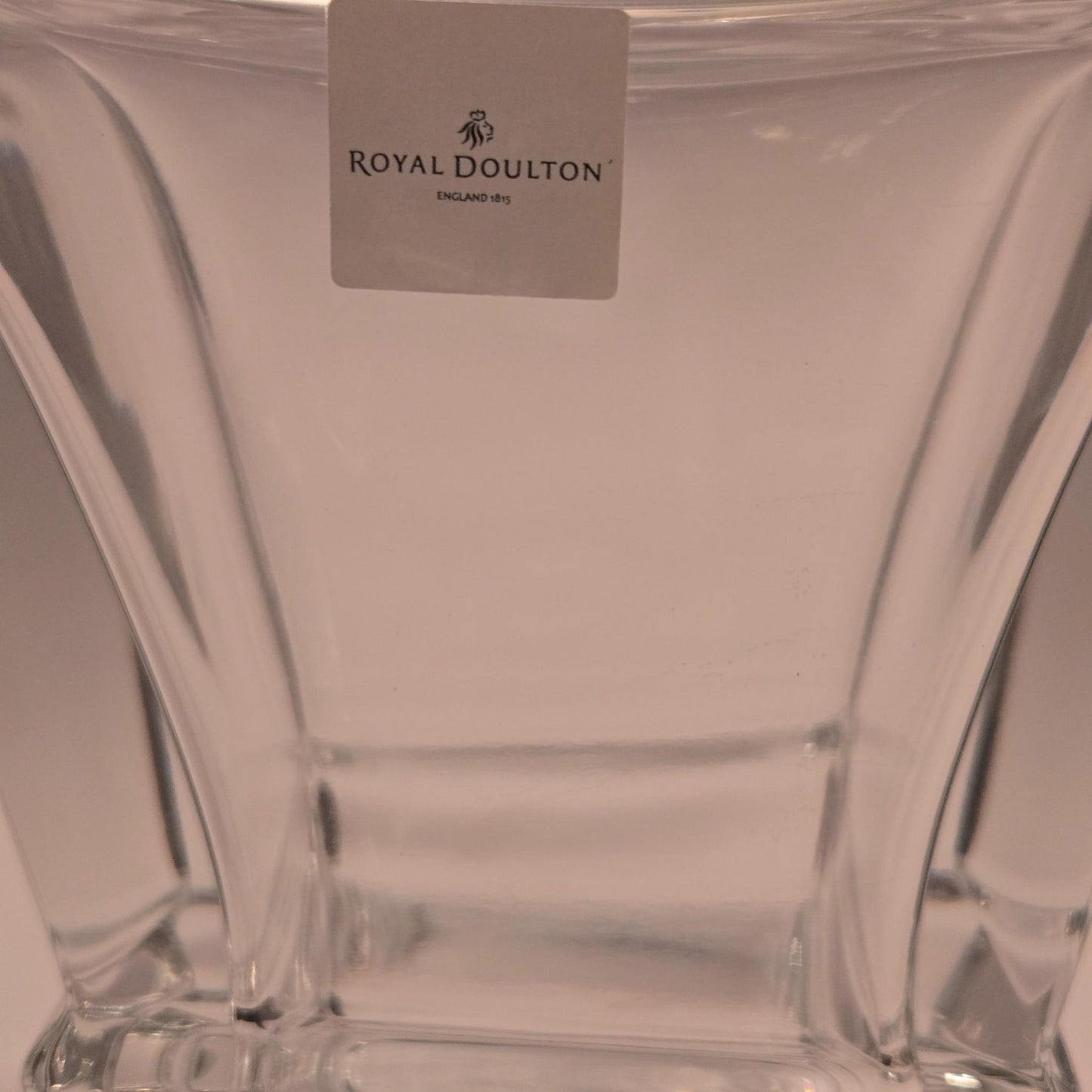 Royal Doulton Crystal Decanter - Clear