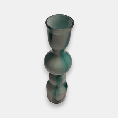 Carlo Moretti Murano-Attributed  Glass Vase - Blue