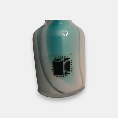 Carlo Moretti Murano-Attributed  Glass Vase - Blue