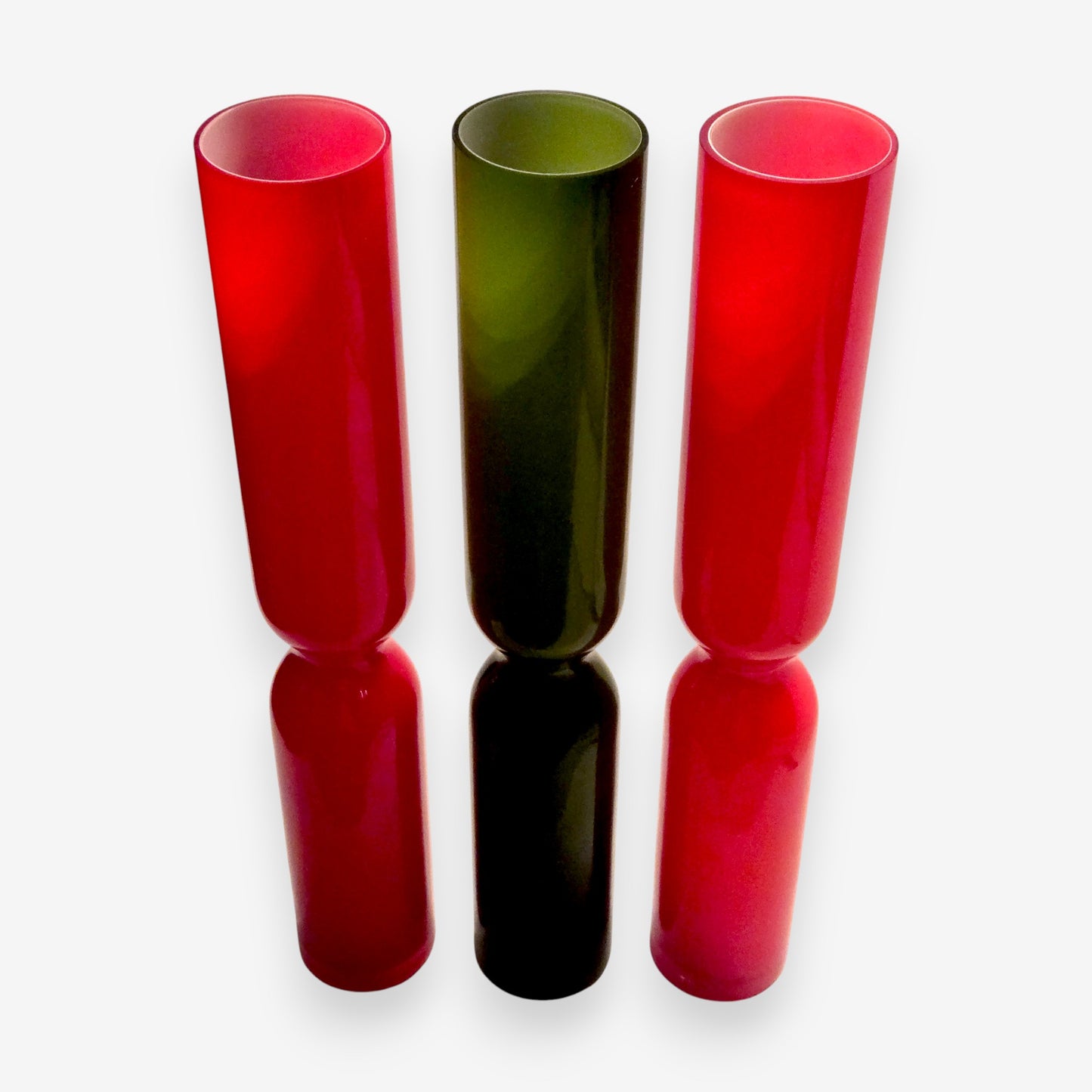 Tor Boontue Three Tord Boontje And Emma Woffendedl Glass Vase - Red