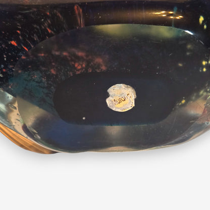 Large Vintage Murano-Attributed Glass Aquarium Sculpture - Multi-Colour