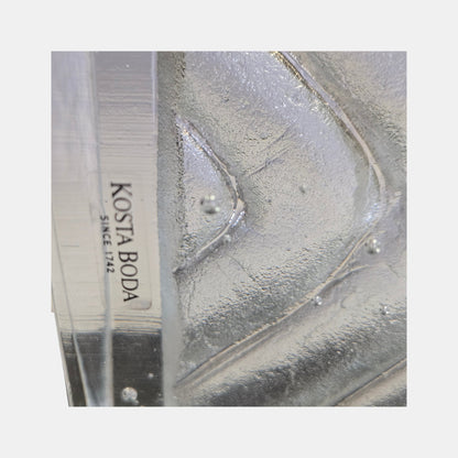 Kosta Boda Crystal Glass Sculpture Vallien Sweden - Clear
