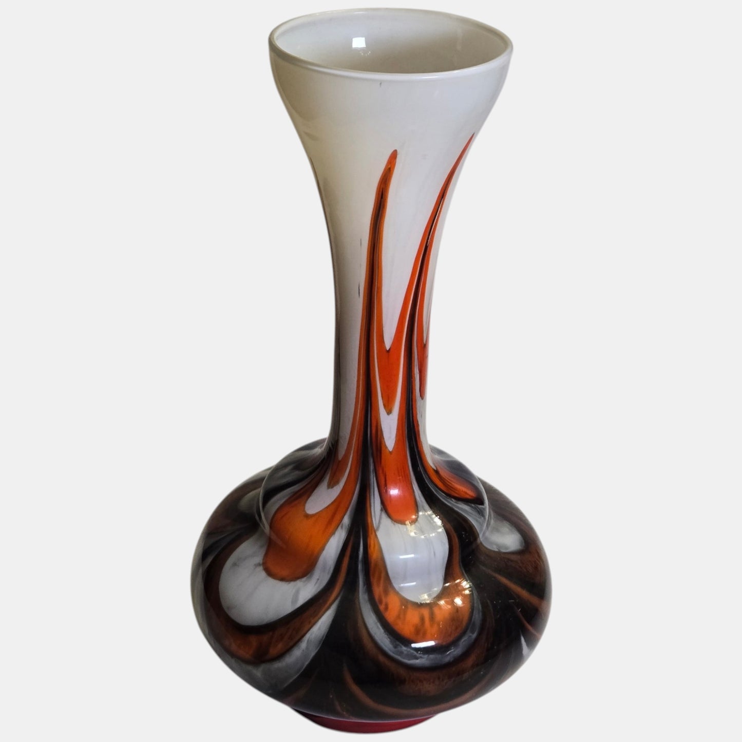 Vintage Glass Vase/Pitcher Attributed to Carlo Moretti Opaline Fiorentia - Multi