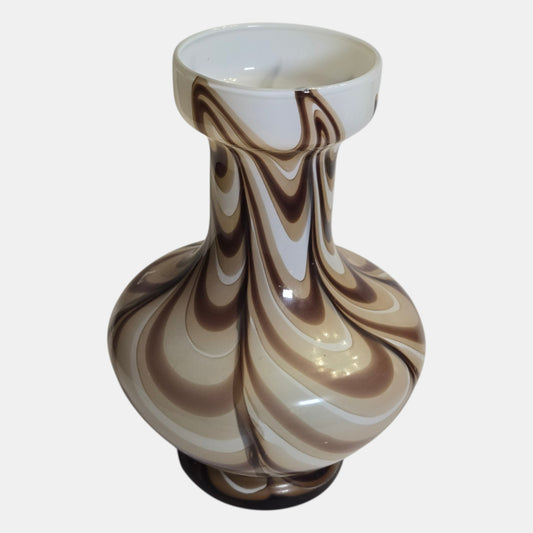 Vintage Glass Vase/Pitcher Attributed to Carlo Moretti Opaline Exquisite - Multi