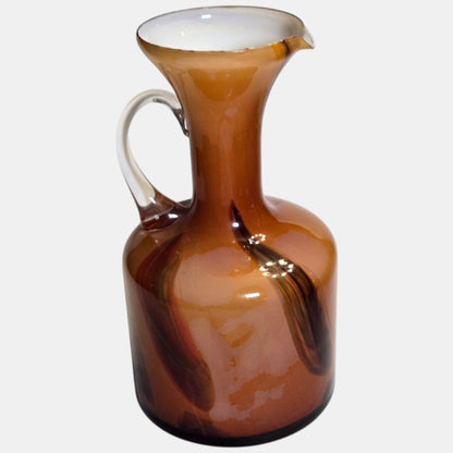 Vintage Empoli Glass Vase Striking Produced - Multi