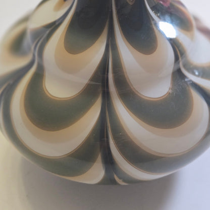 Vintage Empoli Opaline Glass Vase