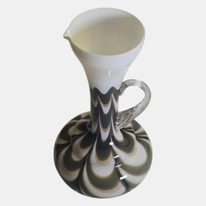 Vintage Empoli Opaline Glass Vase