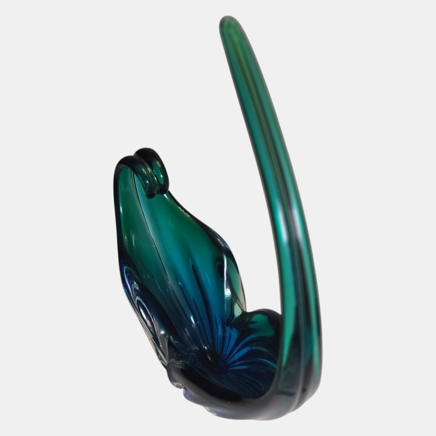 Murano Vintage Glass Bowl Striking Vibrant - Multi