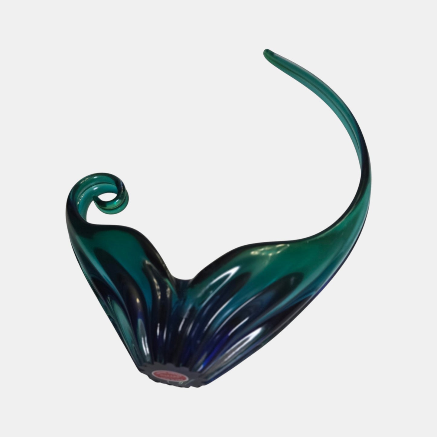 Murano Vintage Glass Bowl Striking Vibrant - Multi