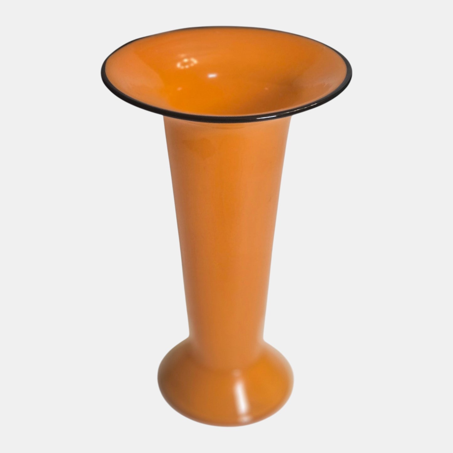 Two Art Deco Tango Glass Vases Examples These - Multi