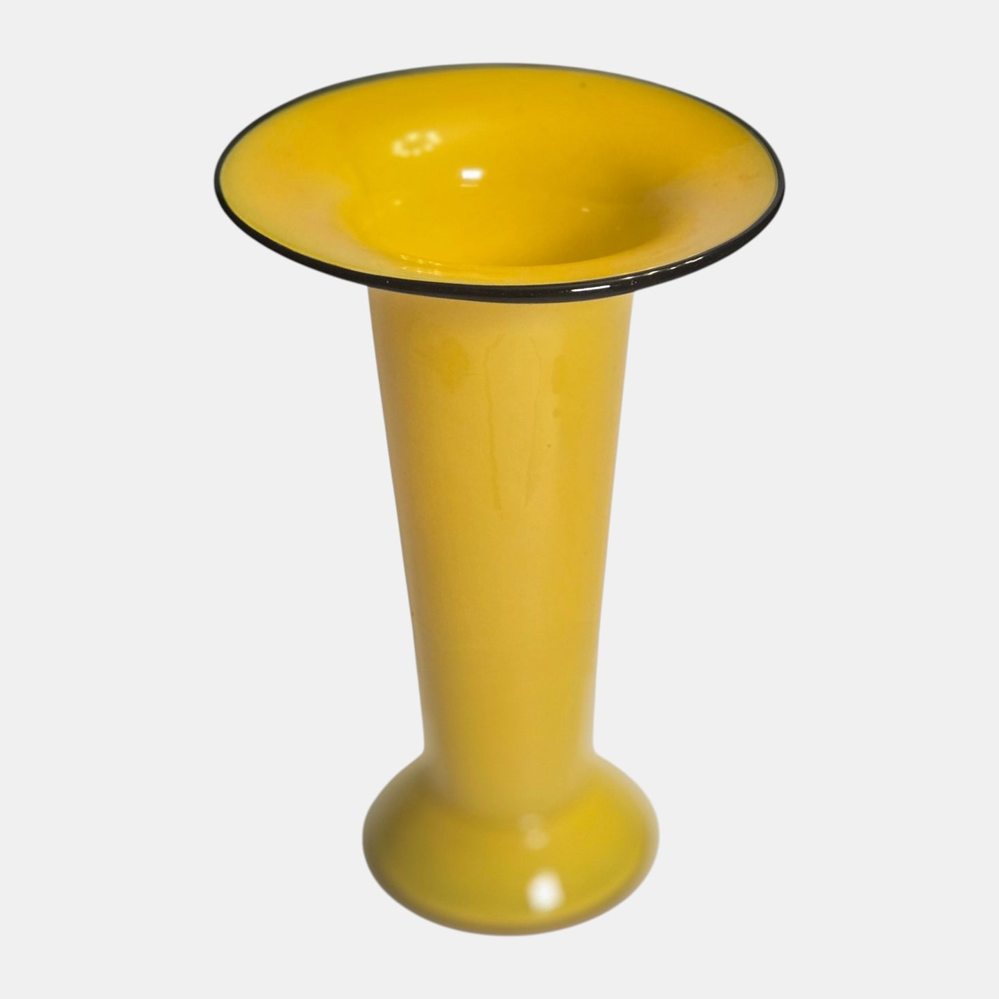 Two Art Deco Tango Glass Vases Examples These - Multi