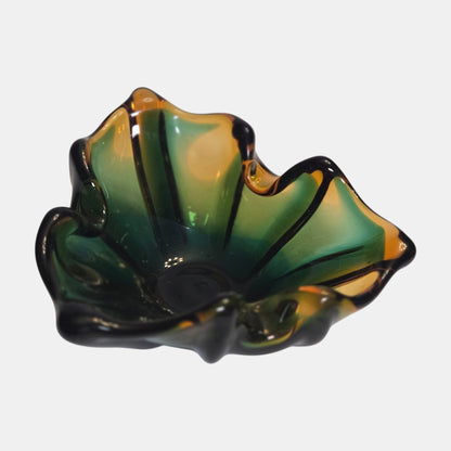 Murano Vintage Glass Bowl Ashtray Colour - Multi