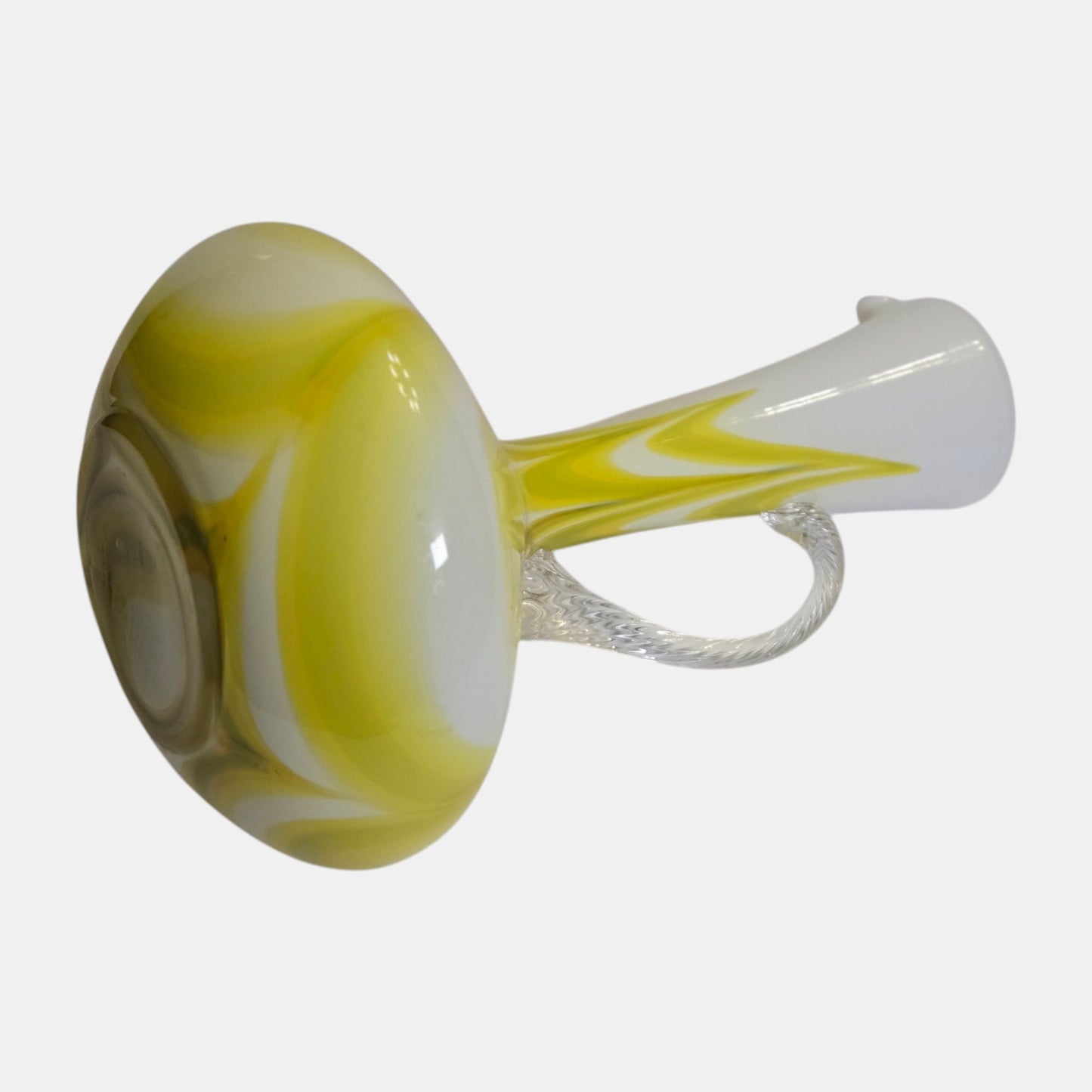 Empoli Opaline Glass Vase/Jug Neck Style - Multi