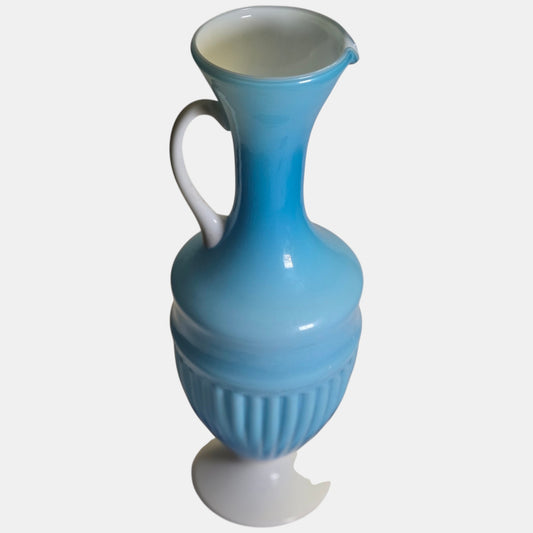 Empoli Opaline Blue/White Jug Soft Body - Blue/white