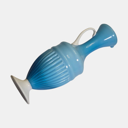 Empoli Opaline Blue/White Jug Soft Body - Blue/white