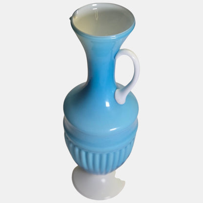 Empoli Opaline Blue/White Jug Soft Body - Blue/white