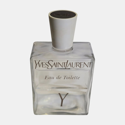 Yves Saint Laurent Large Empty Display Perfume  Bottle - Clear Glass