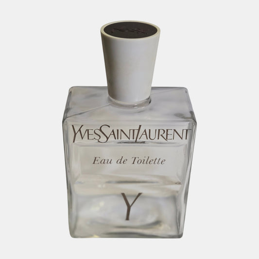 Yves Saint Laurent Large Empty Display Perfume  Bottle - Clear Glass