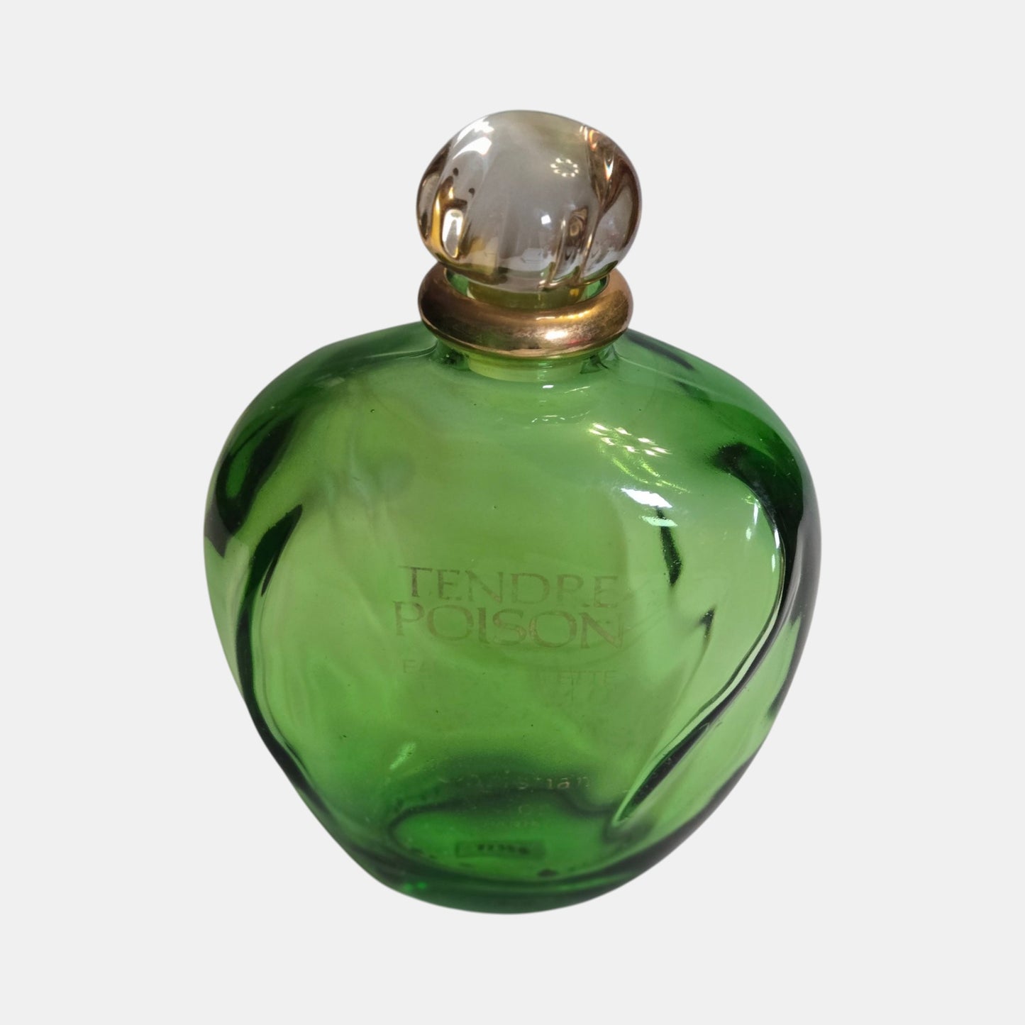 Christian Dior Poison Large Empty Display Perfume Bottle - Clear Glass