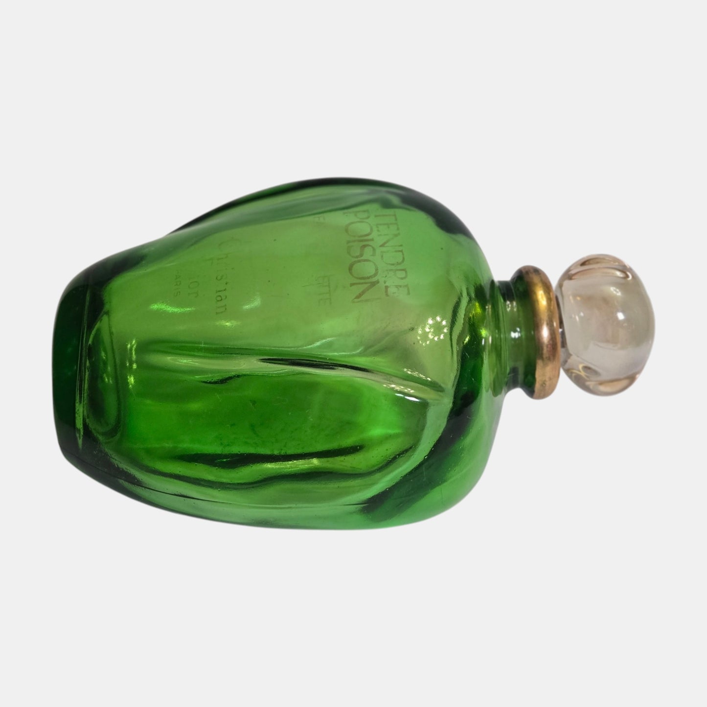 Christian Dior Poison Large Empty Display Perfume Bottle - Clear Glass