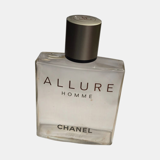 Chanel Allure Homme Large Empty Display Perfume Bottle - Clear Glass