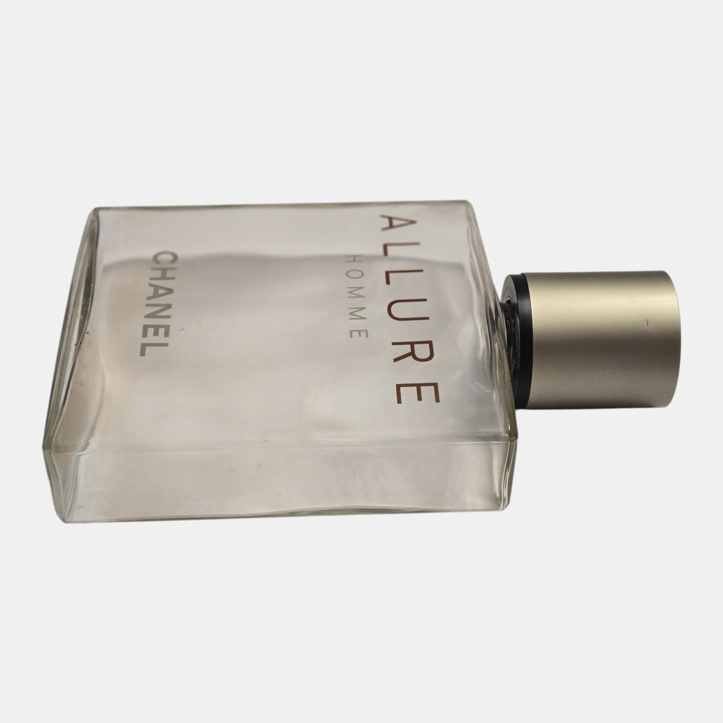Chanel Allure Homme Large Empty Display Perfume Bottle - Clear Glass