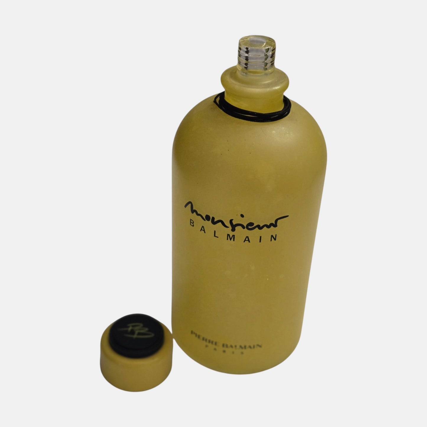 Pierre Balmain Large Empty Display Perfume Bottle - Yellow