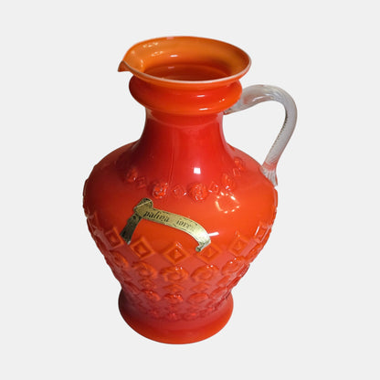 Opalina Empoli Fiorentina Orange Vase/Jug - Orange