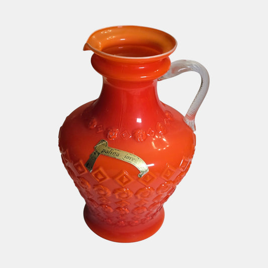 Opalina Empoli Fiorentina Orange Vase/Jug - Orange