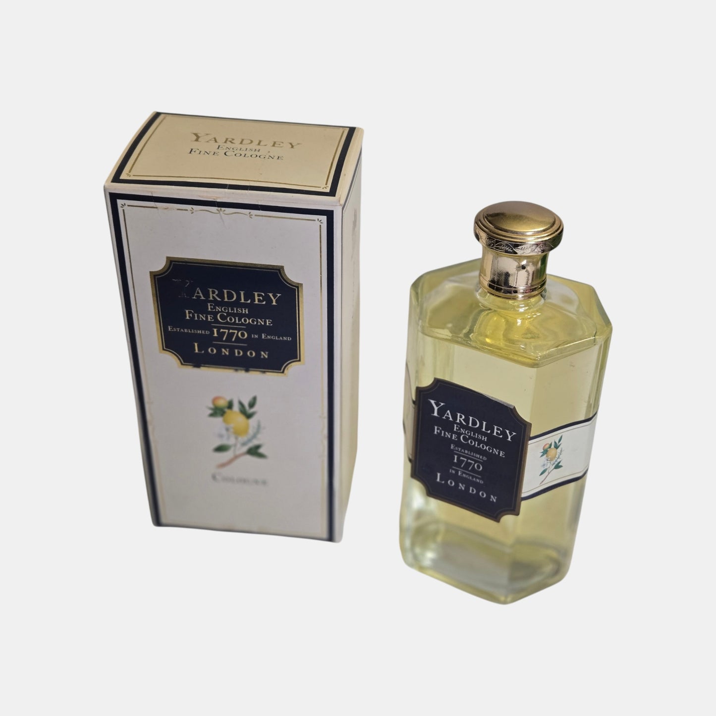 Yardley English Full 500 ml Perfume Bottle - Clear Glass