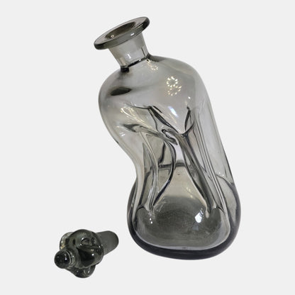 Holmegaard Kluk Kluk Glass Decanter Smoky Grey - Smokey Grey