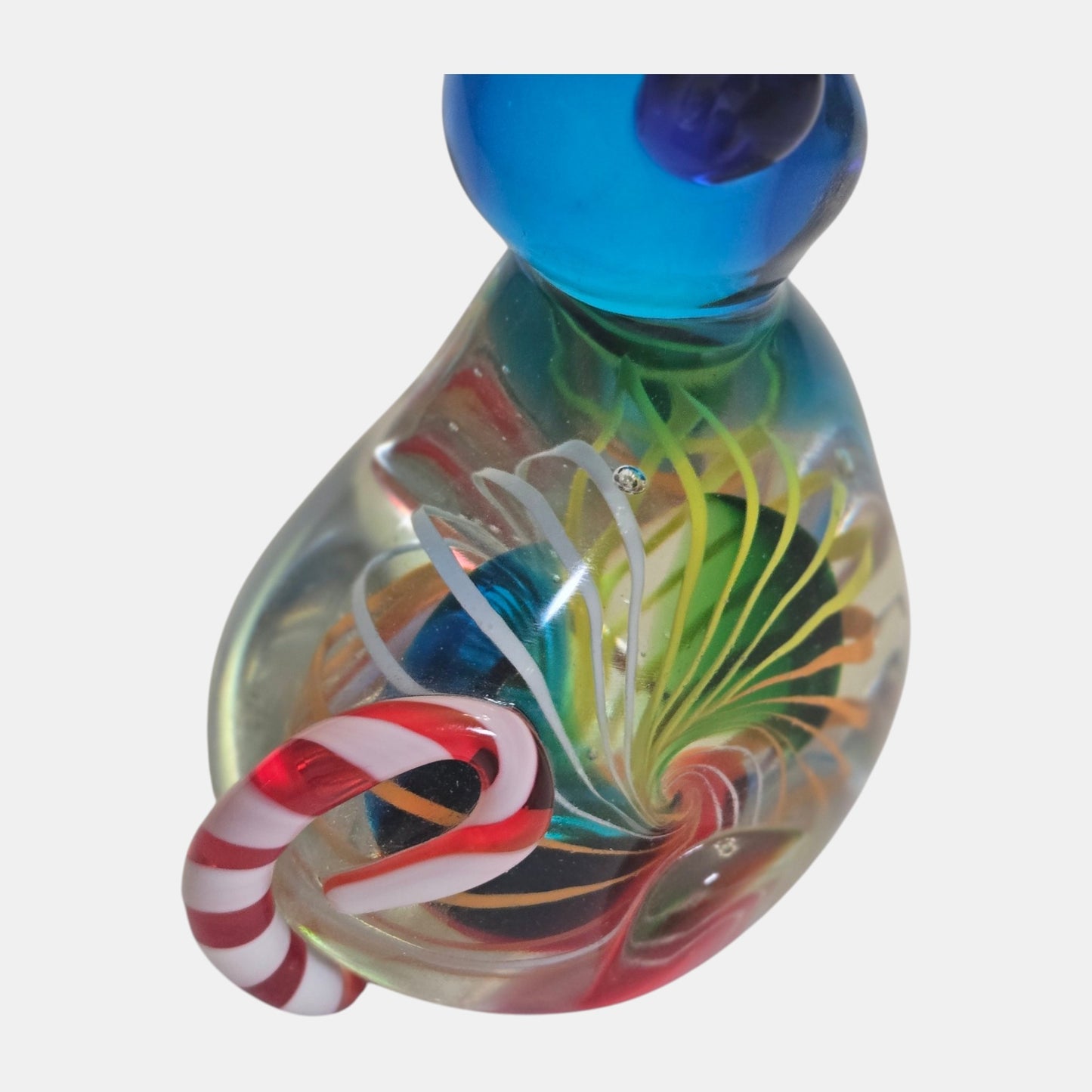 Murano Glass Multi Colour Cat - Multi