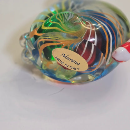 Murano Glass Multi Colour Cat - Multi