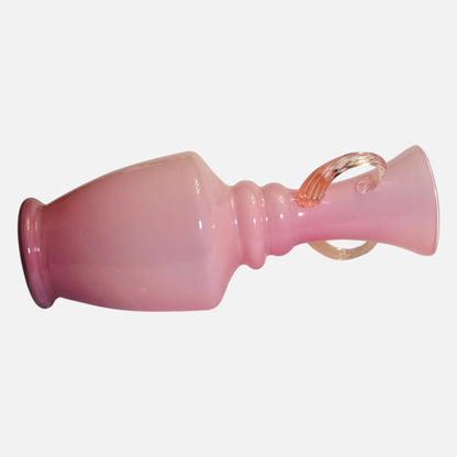 Empoi Opaline Pink Glass Vase - Pink