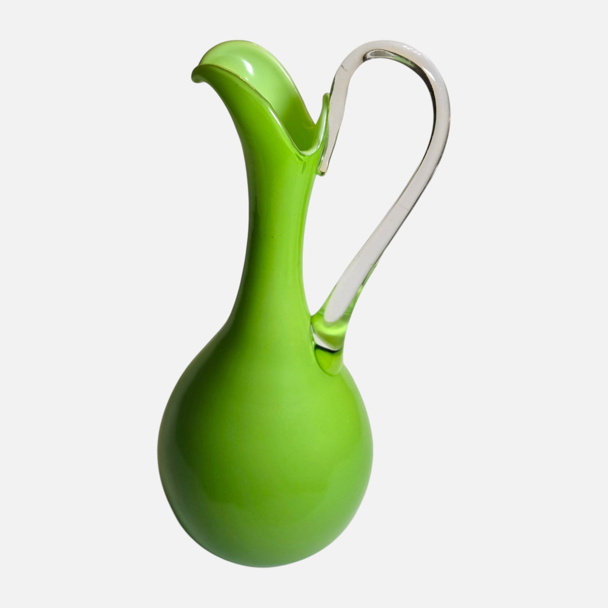 Empoli Opaline Green Jug/Vase - Green