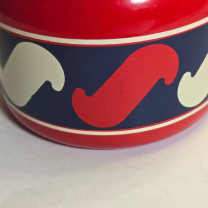 E C Czech Red/White/Blue Decanter  - Multi