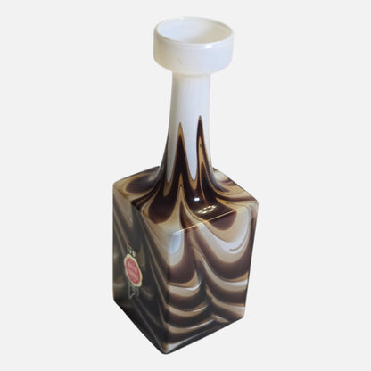 Opaline VB Florence Chocolate/Carmel/White Vase - Multi