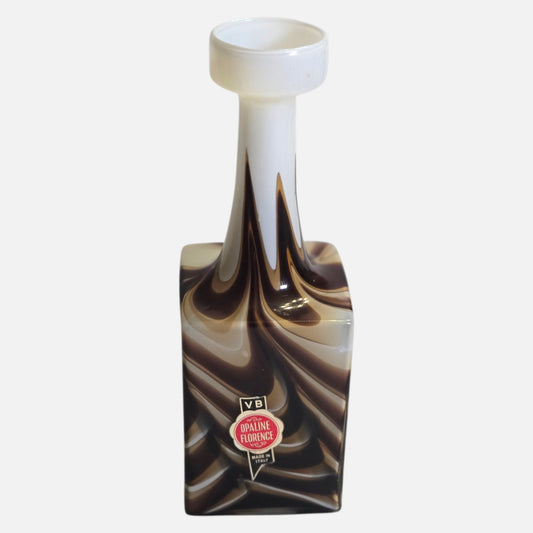 Opaline VB Florence Chocolate/Carmel/White Vase - Multi