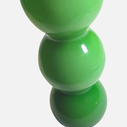 Empoli Vintage Green Genie Bubble Design Bottle - Green