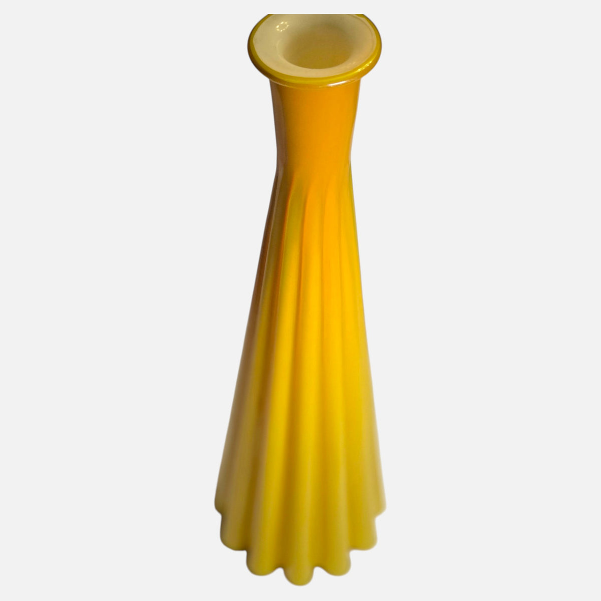 Empoli Yellow Large Genie Bottle With Stopper - Yellow