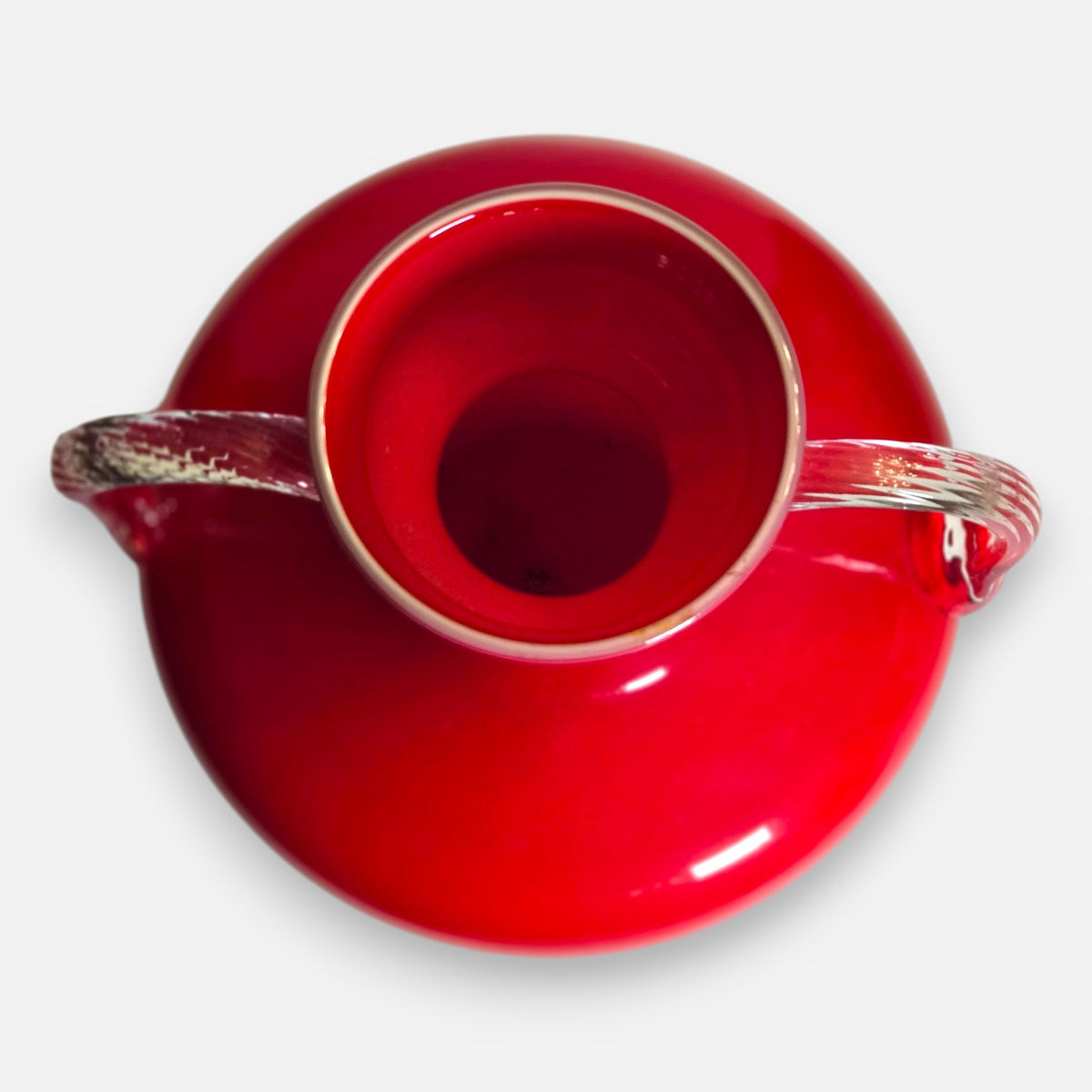 Empoli Vintage Red Two Handle Jug - Red
