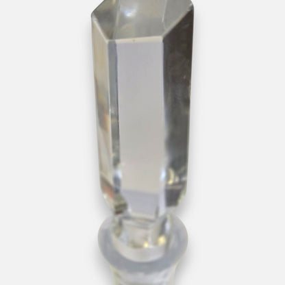 Bohemia Vintage Pair Crystal Decanters - Clear