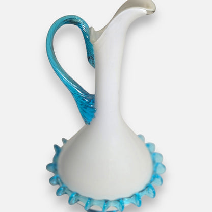 Empoli Blue And White Pitcher/Jug - White/Blue