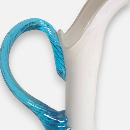 Empoli Blue And White Pitcher/Jug - White/Blue
