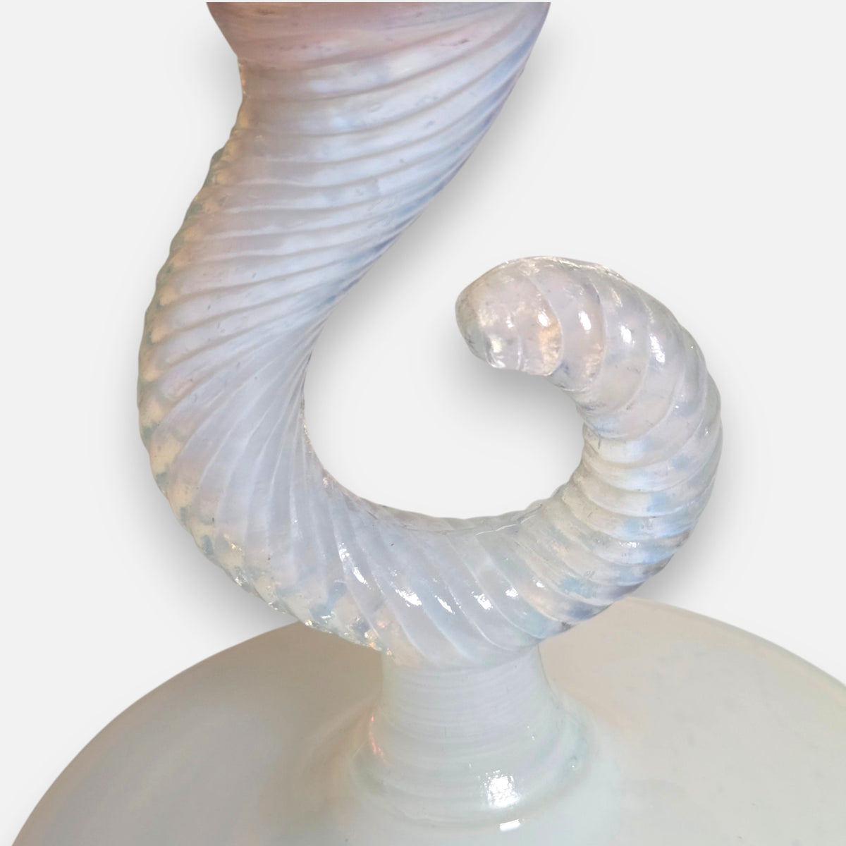 Stelvia Empoli Italian Glass Pink Vase - Pink