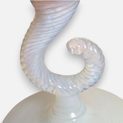 Stelvia Empoli Italian Glass Pink Vase - Pink