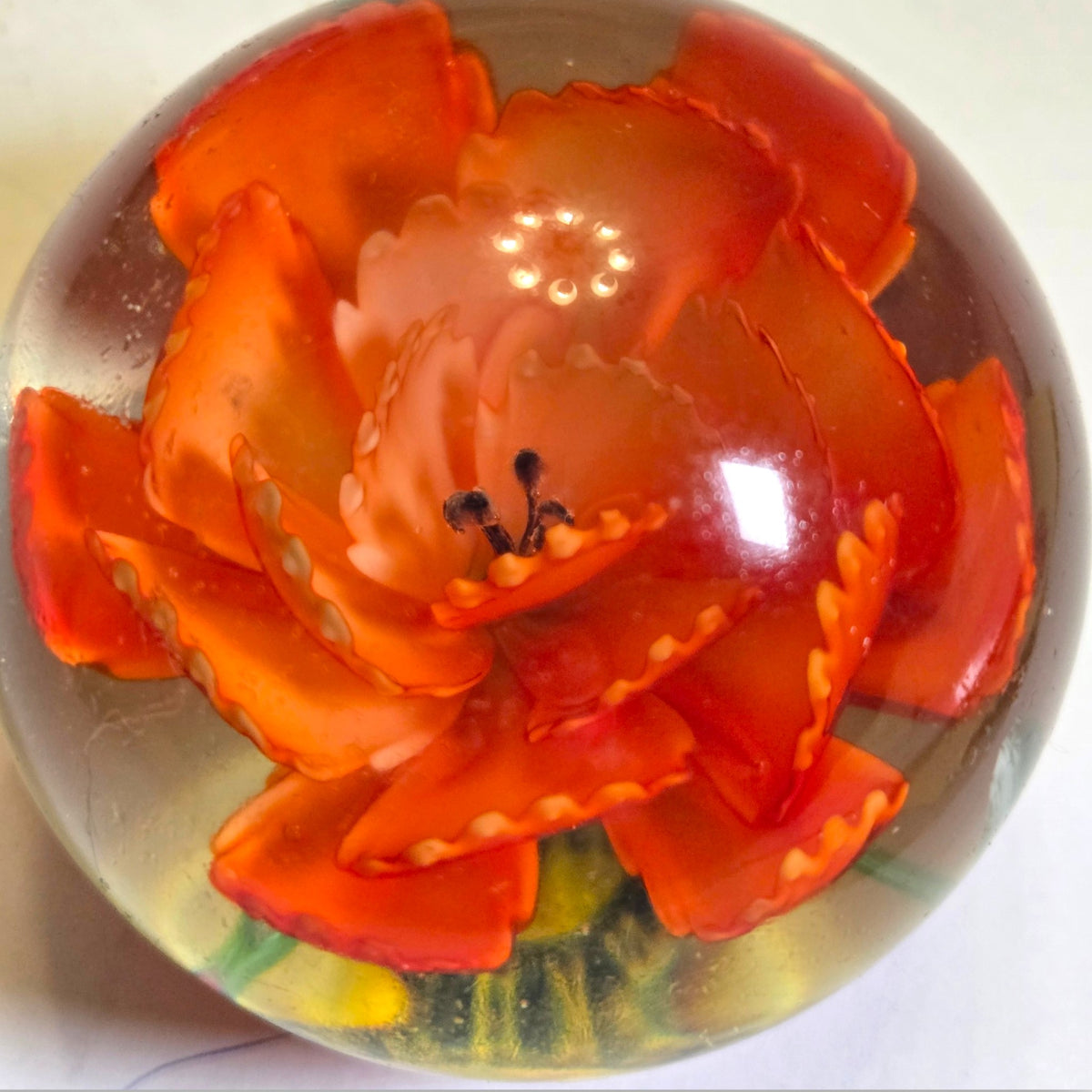 Murano Vintage Three Glass Paperweights - Multi